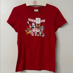 Paul Frank Red T-Shirt with Cartoon Design